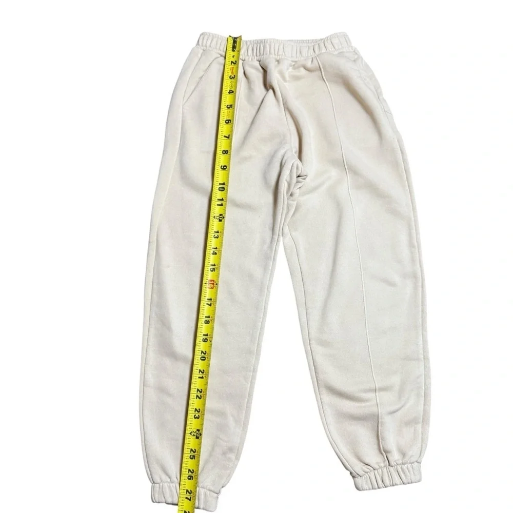 Zara Kids Cream Long Sweatpants / Joggers – Size 9